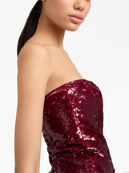 Shea sequinned midi dress