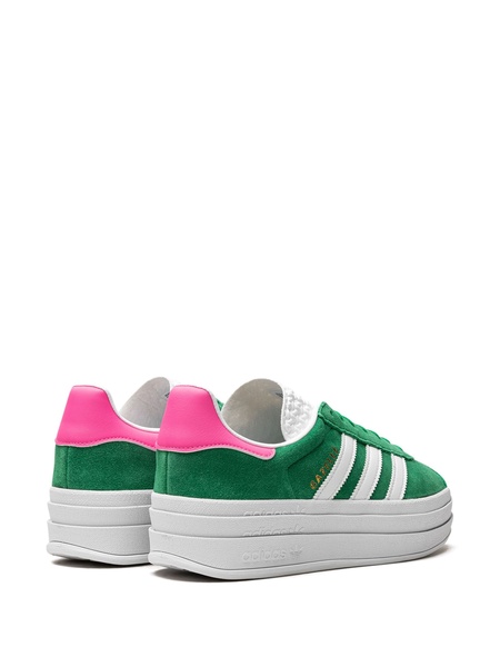 Gazelle Bold "Green/Lucid Pink" sneakers