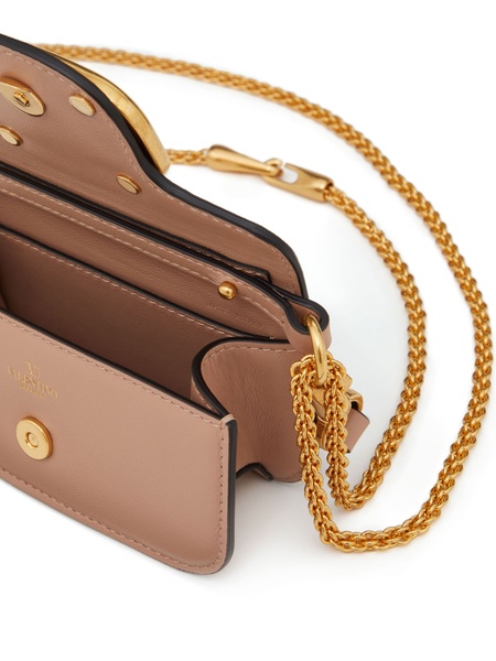 micro Locò leather shoulder bag