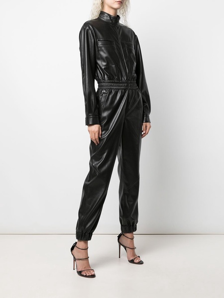 Levi faux leather jumpsuit