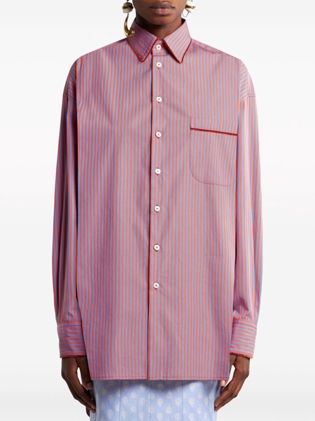 striped cotton shirt