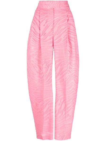 Gary zebra-pattern trousers 