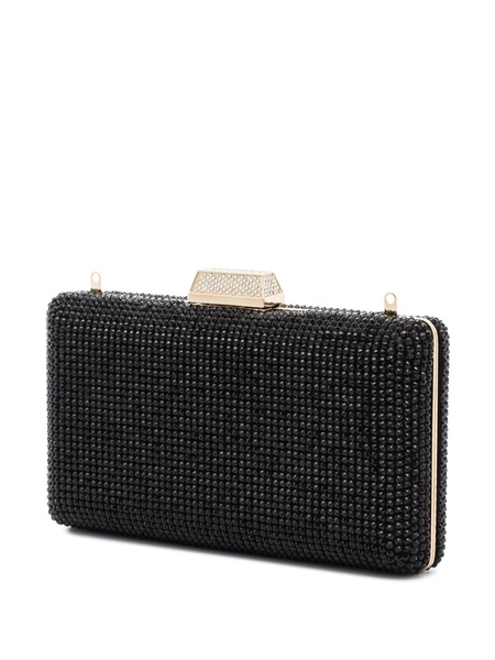 Clemmie crystal-embellished clutch