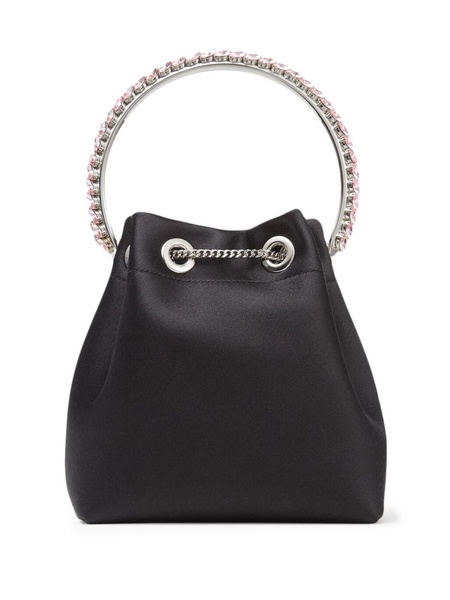 Bon Bon crystal-embellished satin bag