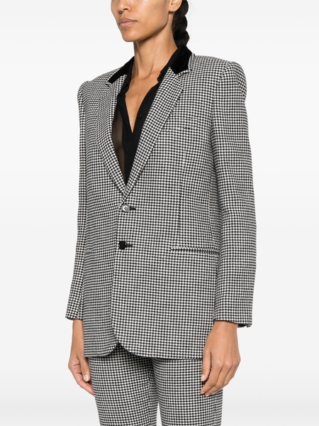 houndstooth blazer