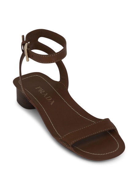 35mm buckled leather sandals