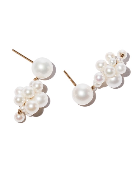 Botticelli pearl drop earrings 