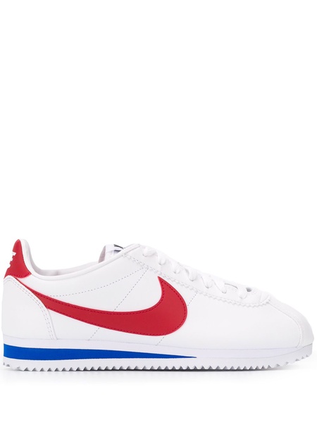 Classic Cortez "White/Varsity Red" leather sneakers