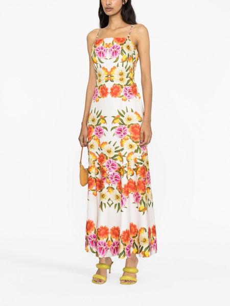 Jalisa floral-print cotton maxi dress