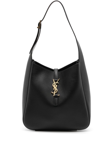 The 5 to 7 monogram-plaque shoulder bag