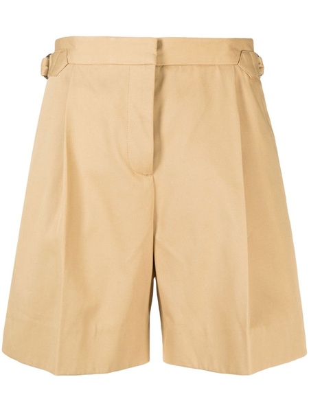 high-waist tailored shorts