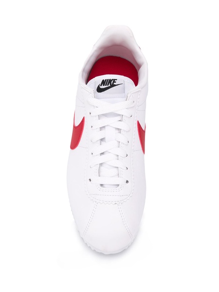 Classic Cortez "White/Varsity Red" leather sneakers