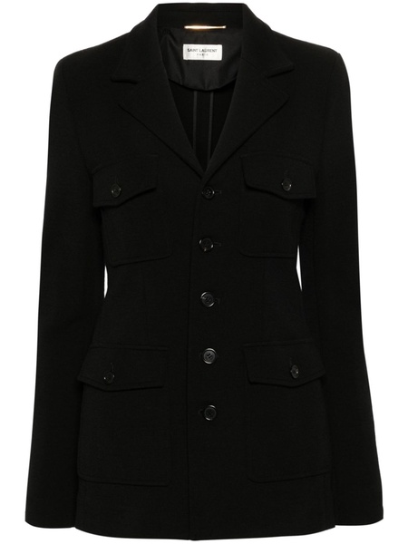 Saharienne four-pocket blazer