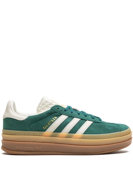 Gazelle Bold "Green / White / Gold" sneakers