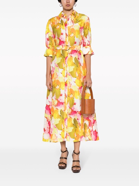 Pickett floral-print dress