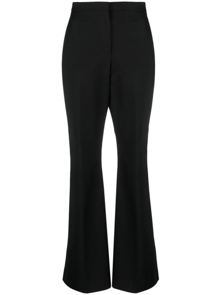 flared tailored trousers