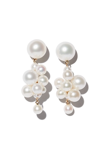 Botticelli pearl drop earrings 