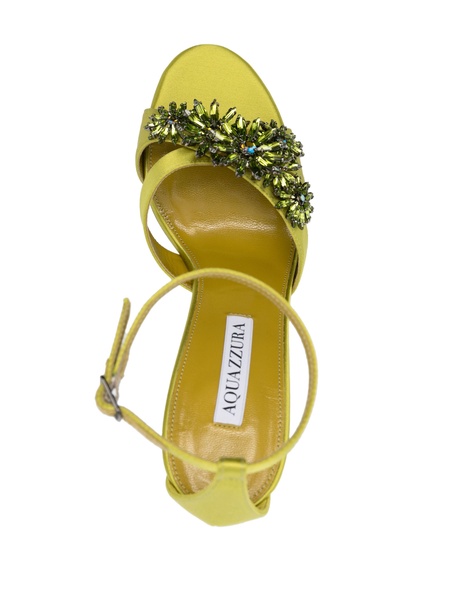 Margarita 110mm satin sandals