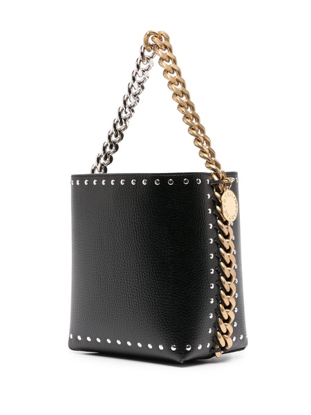 Frayme studded bucket bag