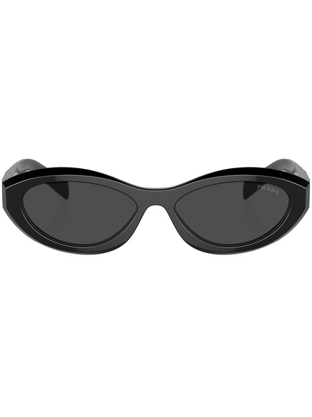 oval-frame sunglasses 