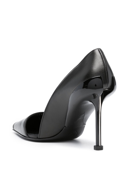 Punk 105mm leather pumps