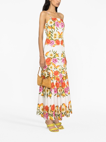 Jalisa floral-print cotton maxi dress