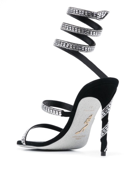 115mm crystal-embellished sandals