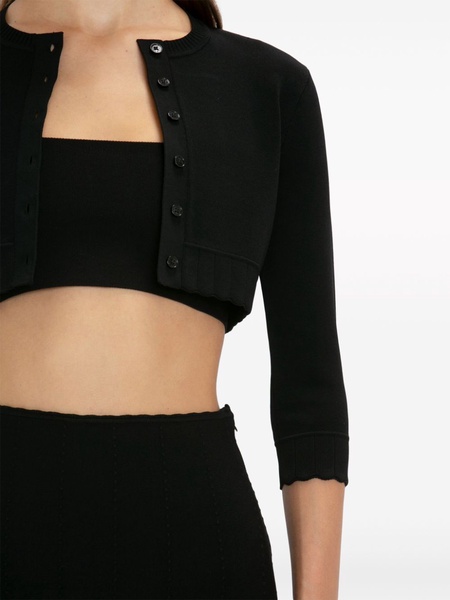 VB Body cropped cardigan