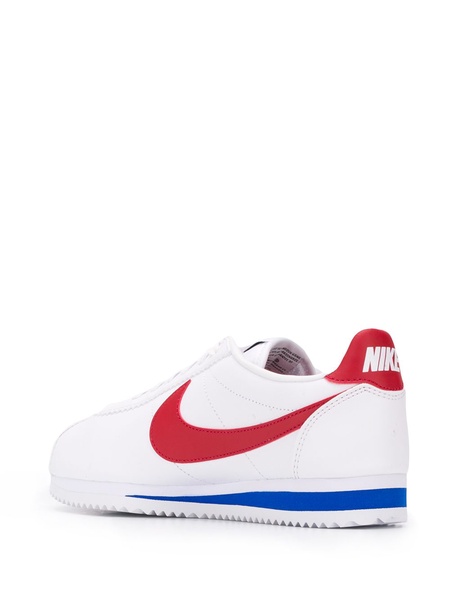 Classic Cortez "White/Varsity Red" leather sneakers