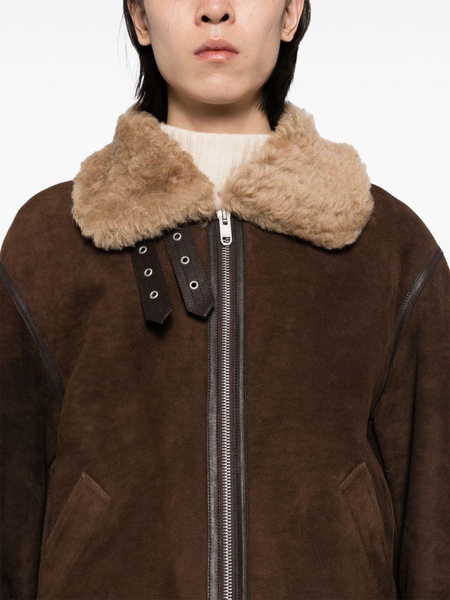 shearling-lined jacket