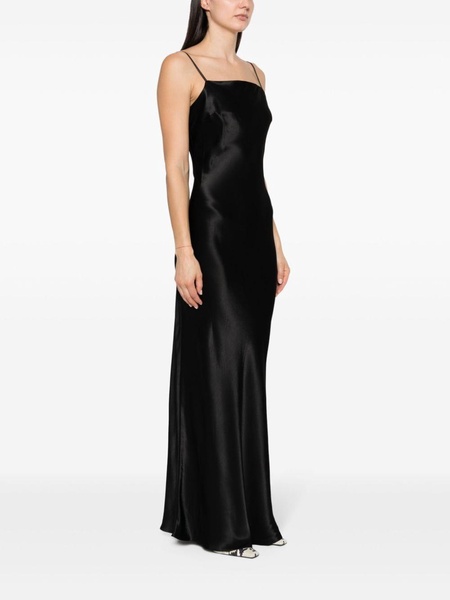 Chaplin satin maxi dress