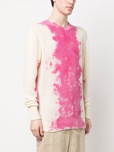 paint-splatter sweatshirt