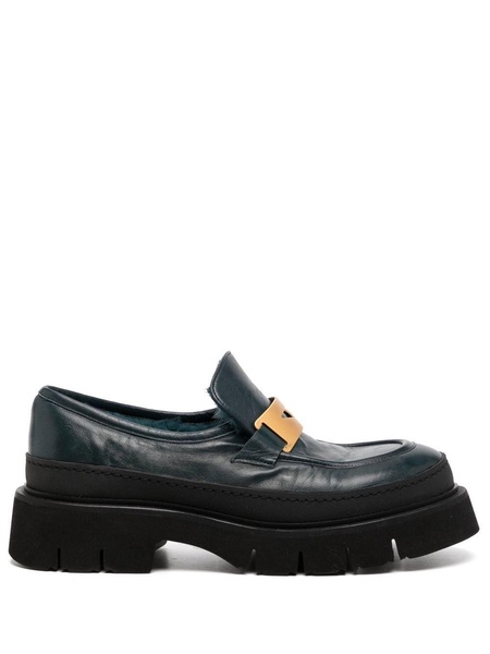 lug-sole 40mm loafers