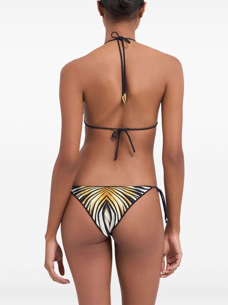 Ray of Gold-print bikini bottoms