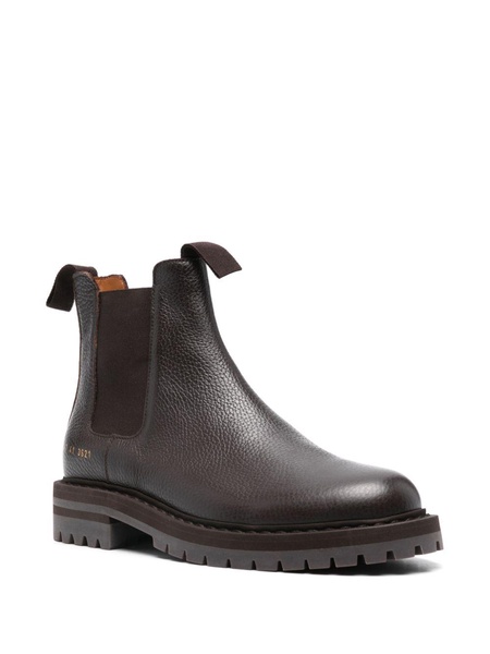 leather Chelsea boots