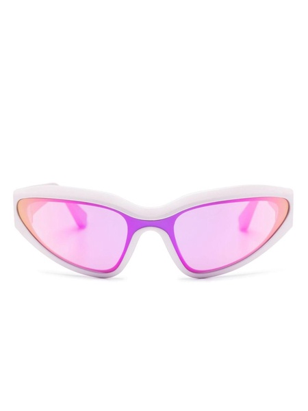 shield-frame sunglasses