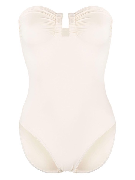 ruched cut-out swimsuit