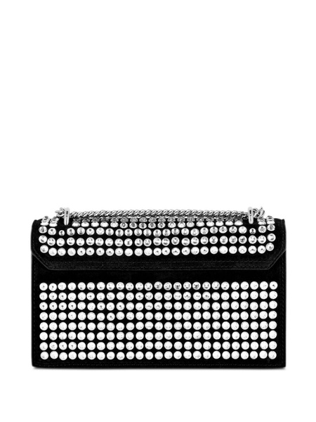 small crystal-embellished shoulder bag