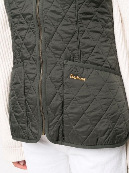 Betty zipped quilted gilet