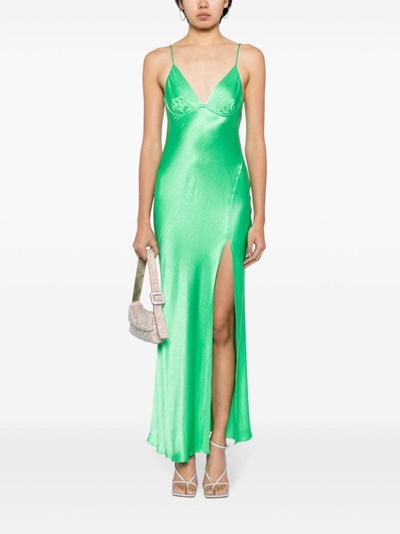 Ren satin maxi dress