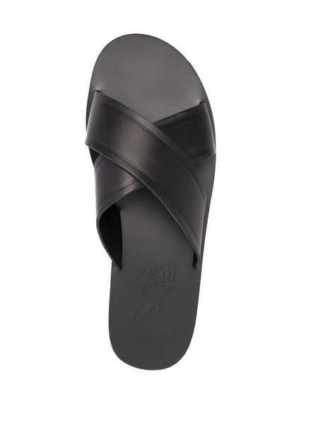 Kritonas cross-strap slides