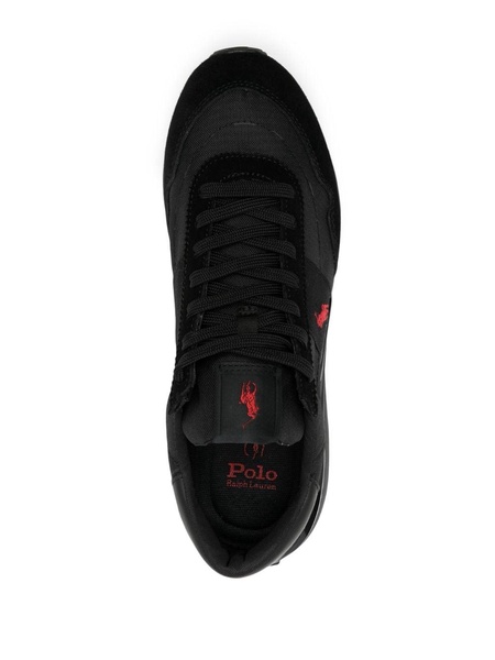 embroidered-logo low-top sneakers