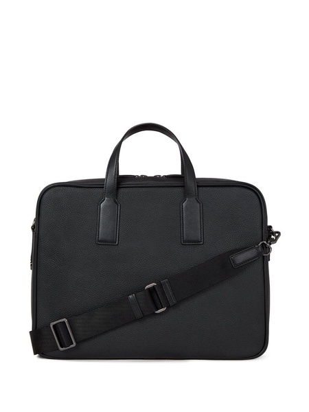 Essential leather briefcase