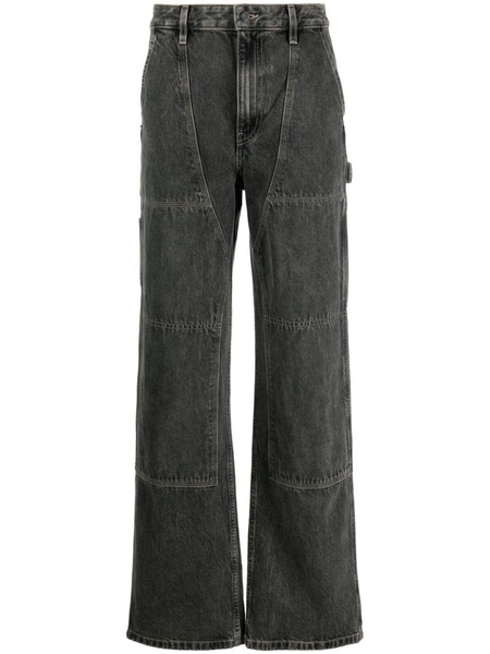 straight-leg carpenter jeans