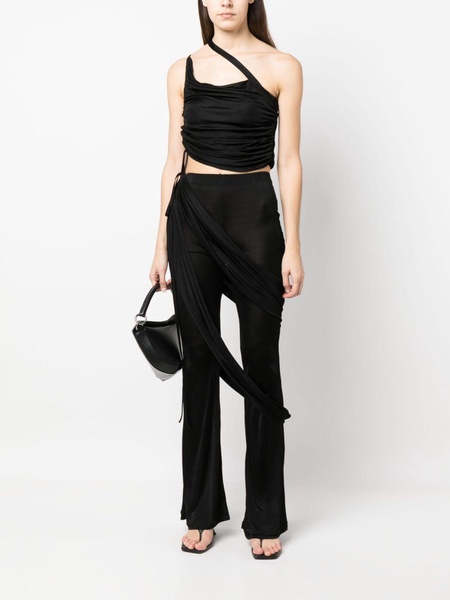 high-waist trousers