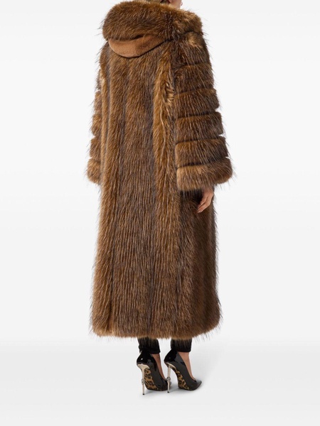 faux-fur coat