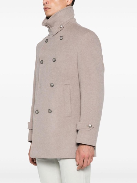 brushed peacoat