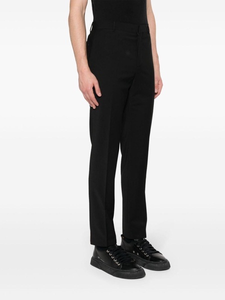 mid-rise tailored trousers