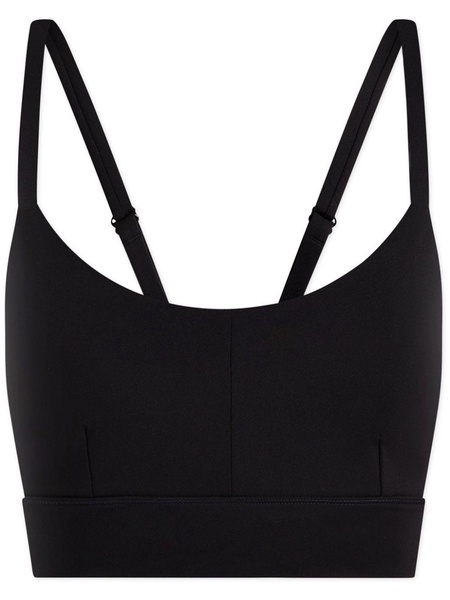 Amber cropped performance top