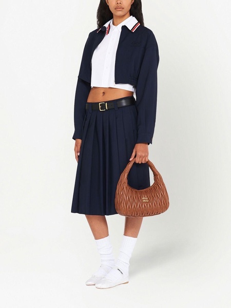 Wander quilted shoulder bag